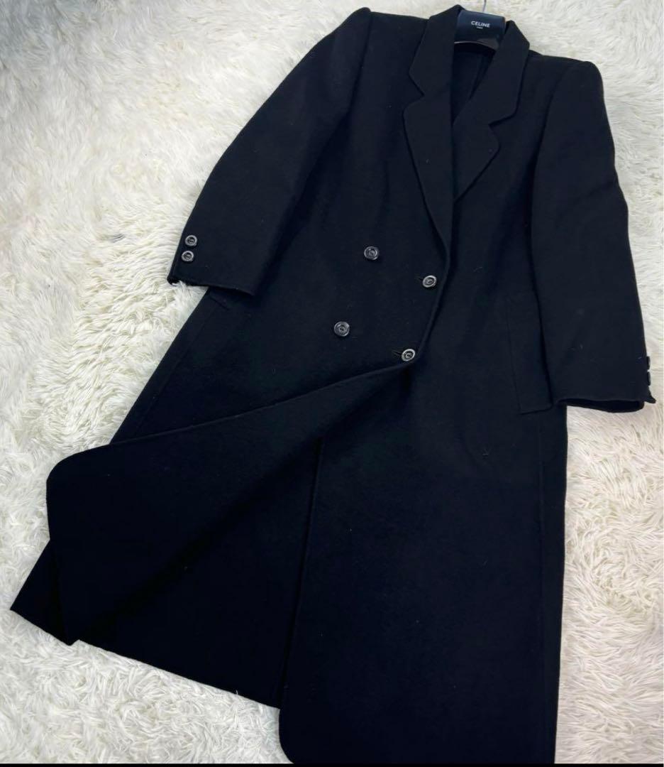 BURBERRY バーバリー　ロングコート黒　カシミア