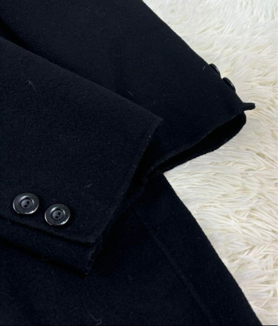 BURBERRY バーバリー　ロングコート黒　カシミア