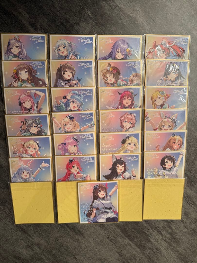 ホロライブ　グッズ　まとめ売り　フィギュア　色紙 星街すいせい　hololive