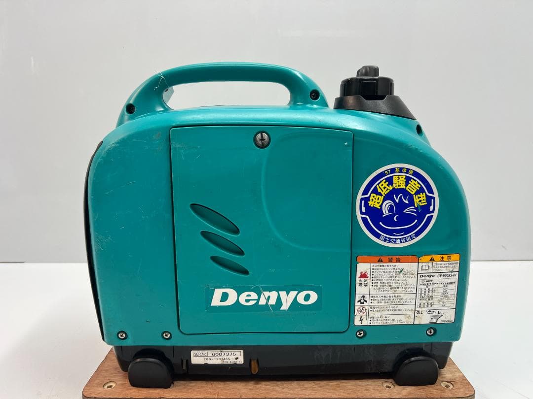 DENYO デンヨー インバーター発電機 GE-900SS-IV★動作良好♪36
