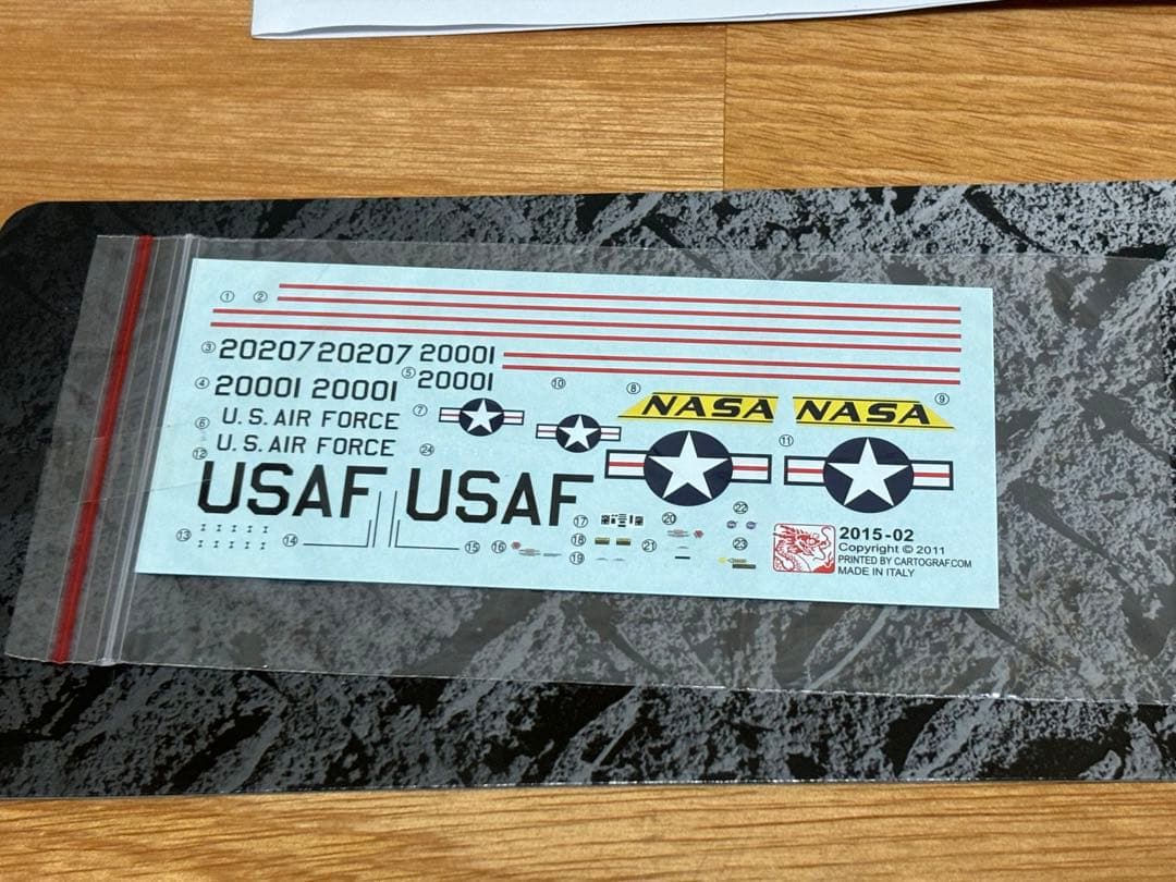 サイバーホビー 1/200 XB-70A ヴァルキリー AV-1 未組立