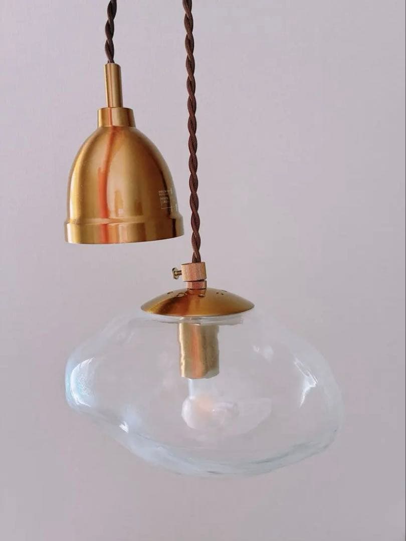 Neron ネロン ガラスのペンダントライト クリア