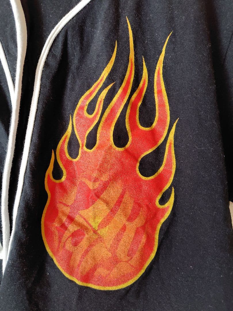 B'z　1997年LIVEGYM fireball ツアー　ベースボールシャツ