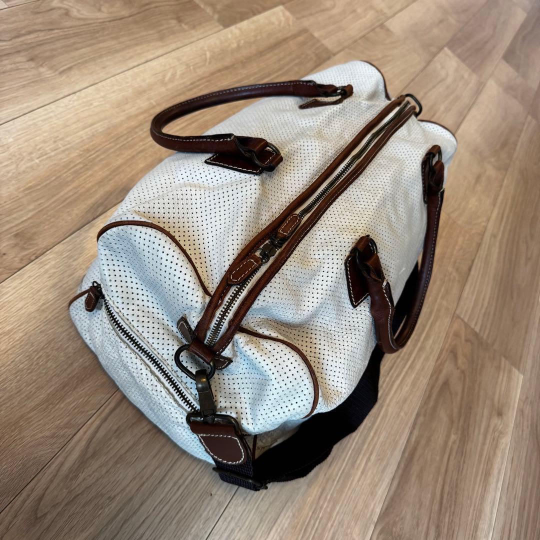 パンチングレザー ボストン ユナイテッドアローズ