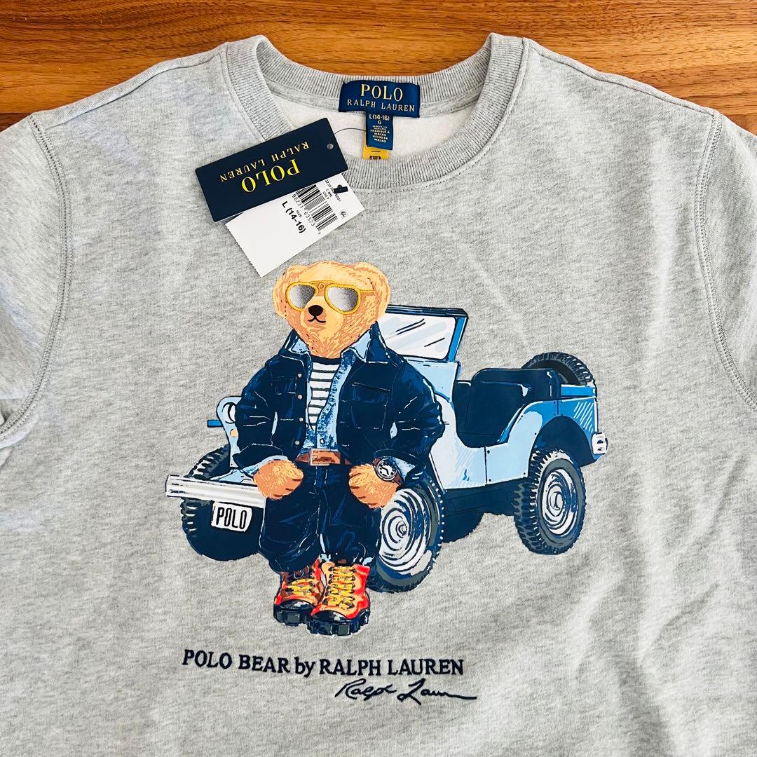 値下げ！【新品】　ラルフローレン　ポロベア　トレーナー　160