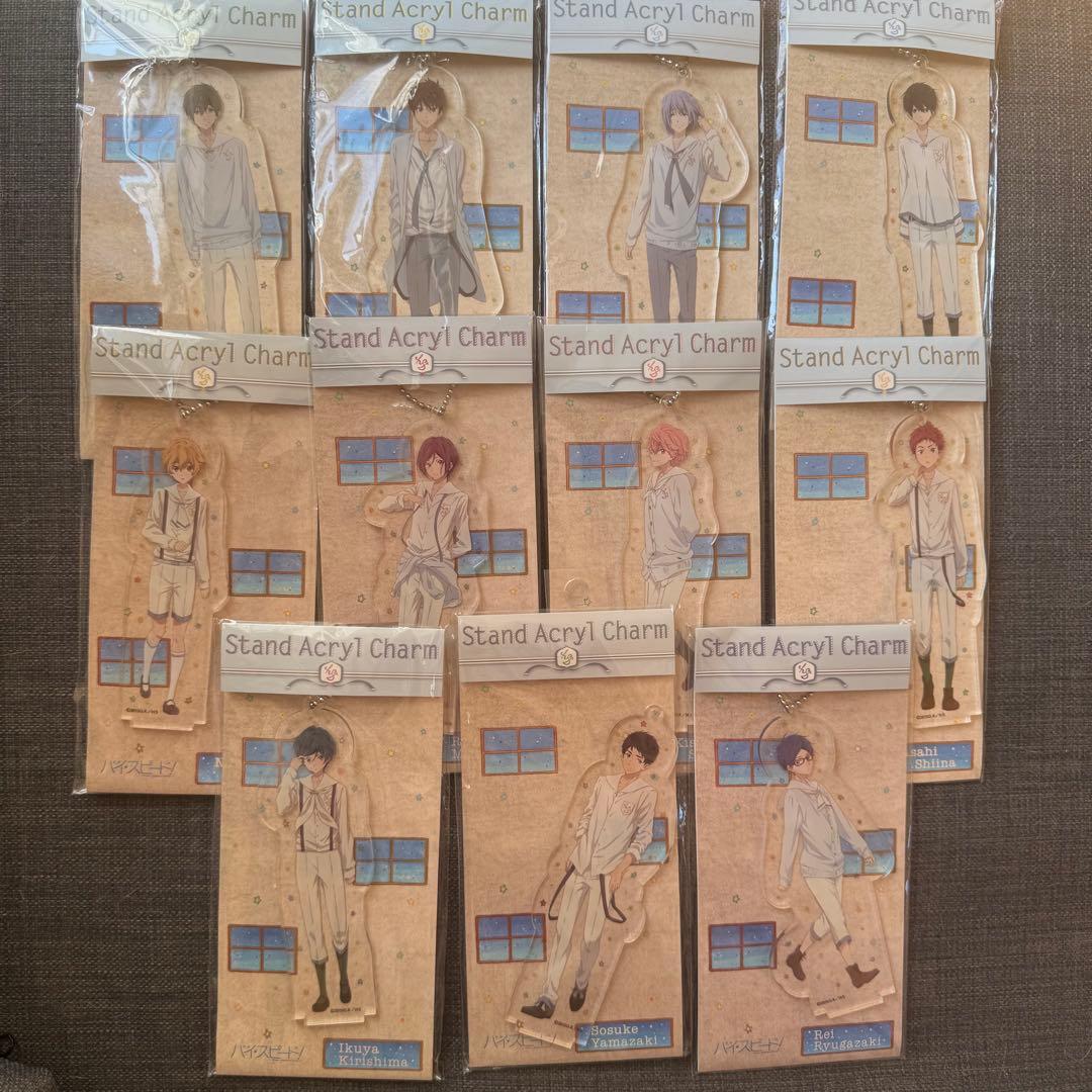 【最終値下げ】Free ハイスピード　スタンドアクリルチャーム　全員　集合