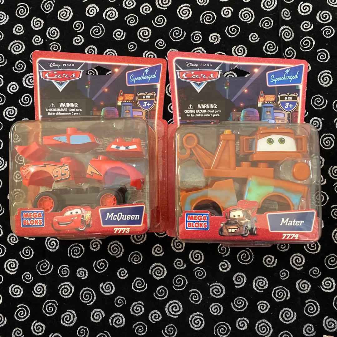 未開封/メガブロック/ディズニーcarsカーズ/マックィーン＆メーター