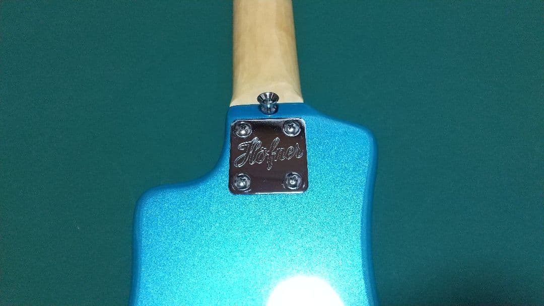 Hofner ヘフナー ショーティ エレキギター 青