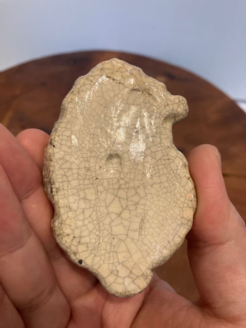 肌艶抜群！時代物の羊型香合◇茶道具◇煎茶道具◇香道具◇古美術◇陶磁器◇古道具