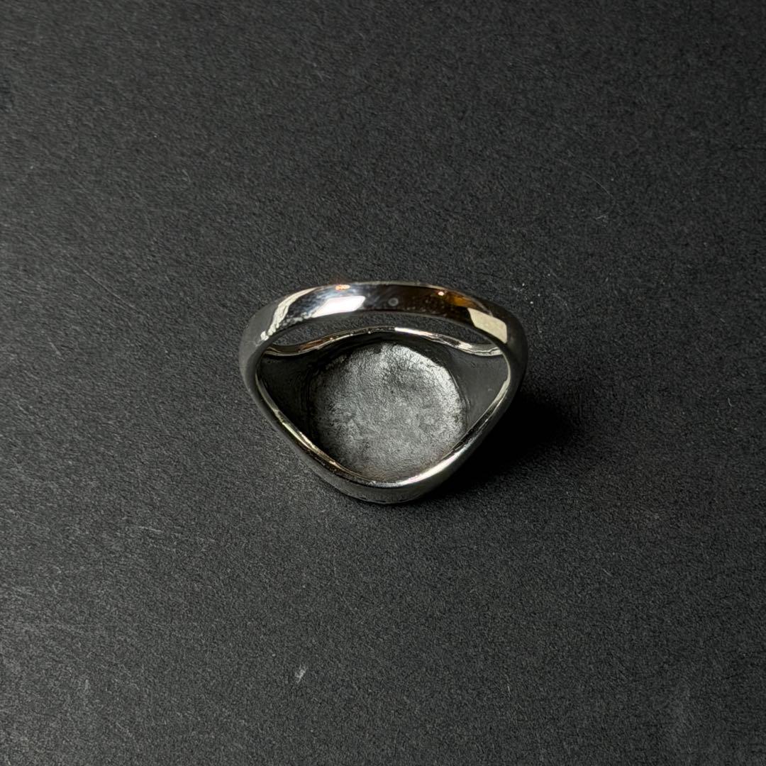 シルバー925 silver エリザベス女王リング/軽研磨仕上げ/21号