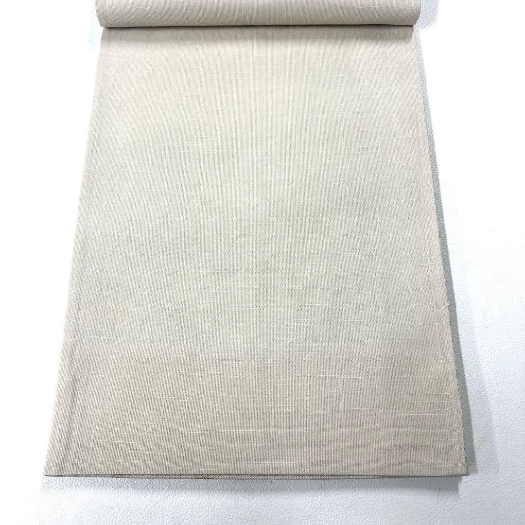 専用帯4648 ●高級 正絹 焼箔紬 六通 袋帯