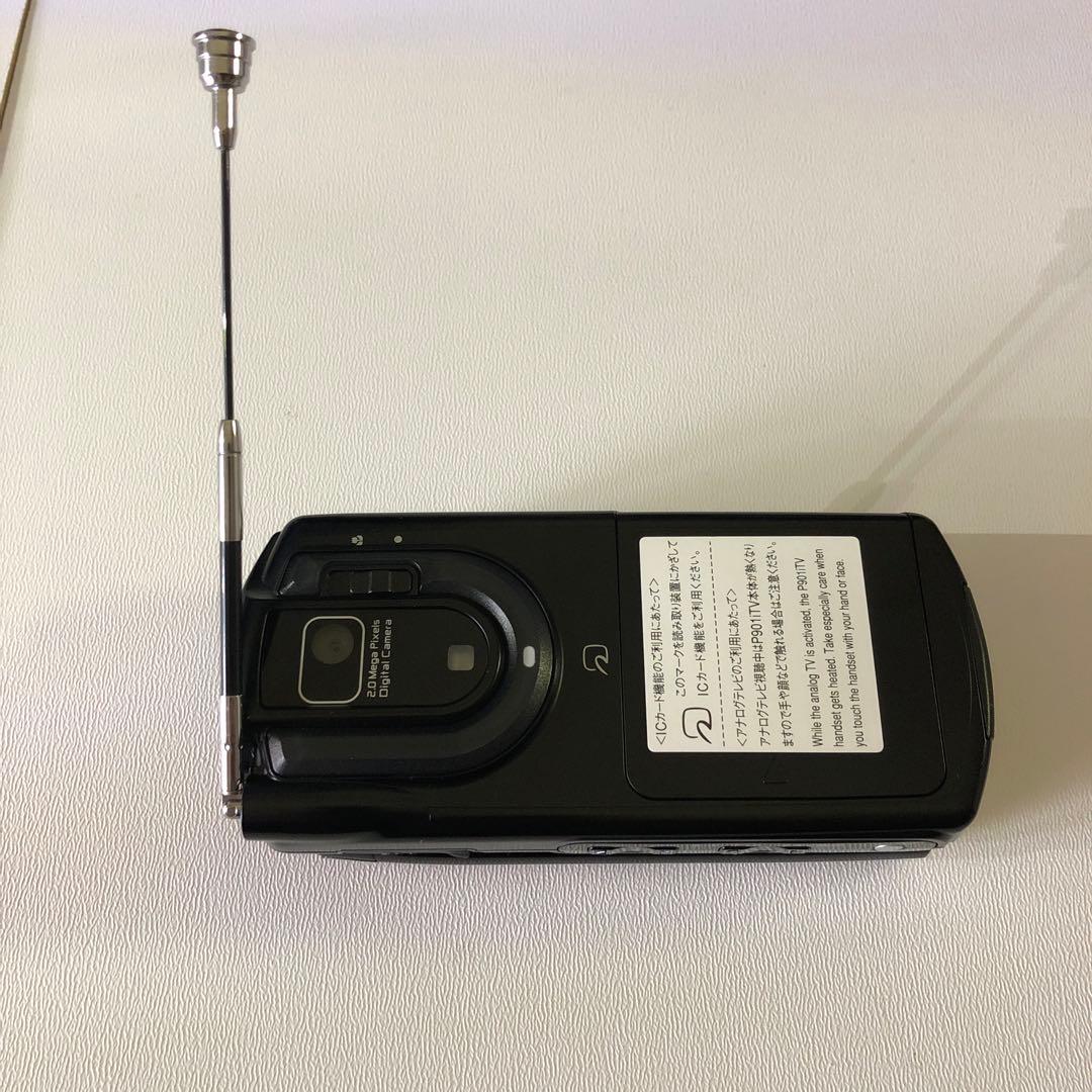 P901iTV ブラック 携帯電話本体