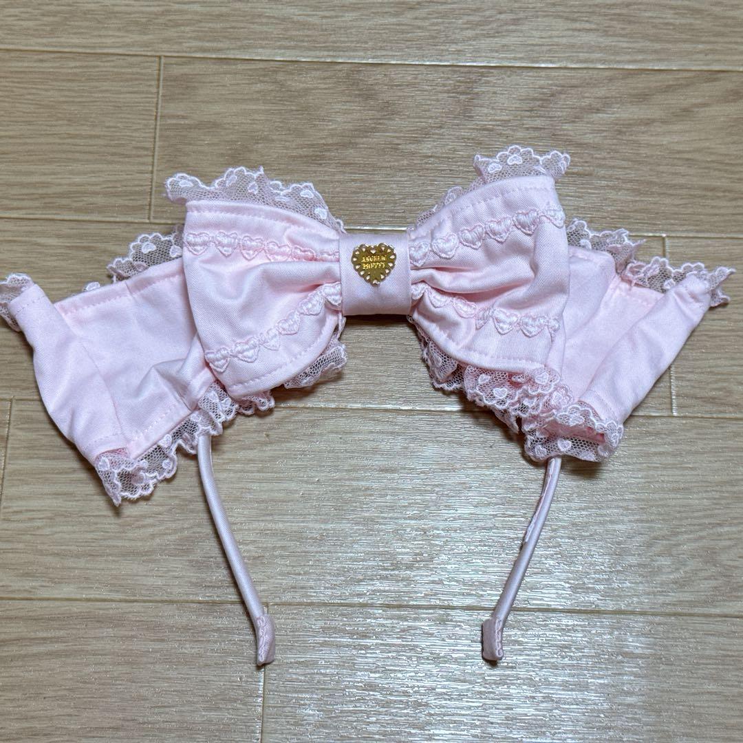 レア！　Angelic Pretty Sweetくるりんカチューシャ ピンク