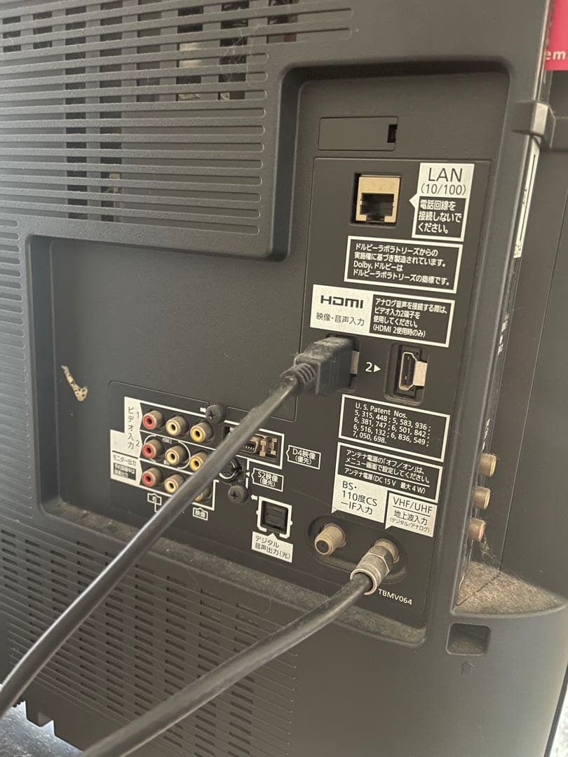 Panasonic TH-L37S2 37インチ テレビリモコン付き