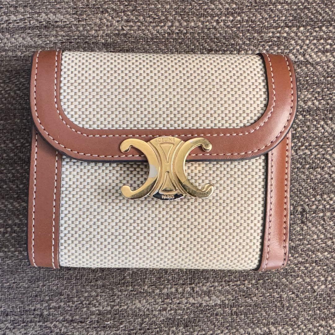 セリーヌ　トリオンフ / テキスタイル＆カーフスキン