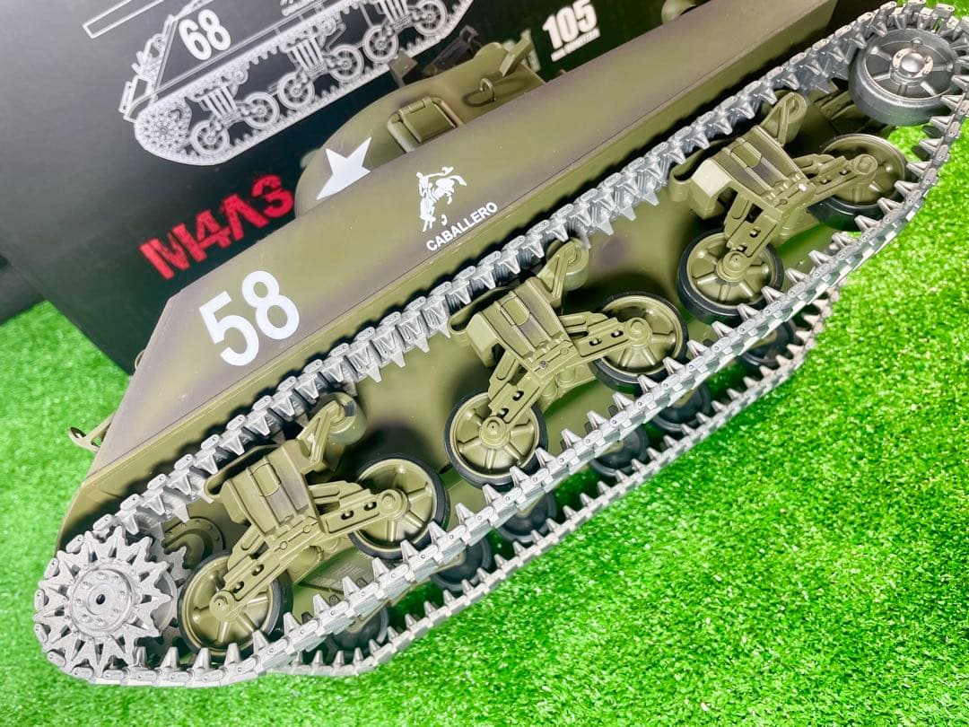 砲身リコイル&メタル版 ヘンロン1/16 U.S. M4A3 SHERMAN