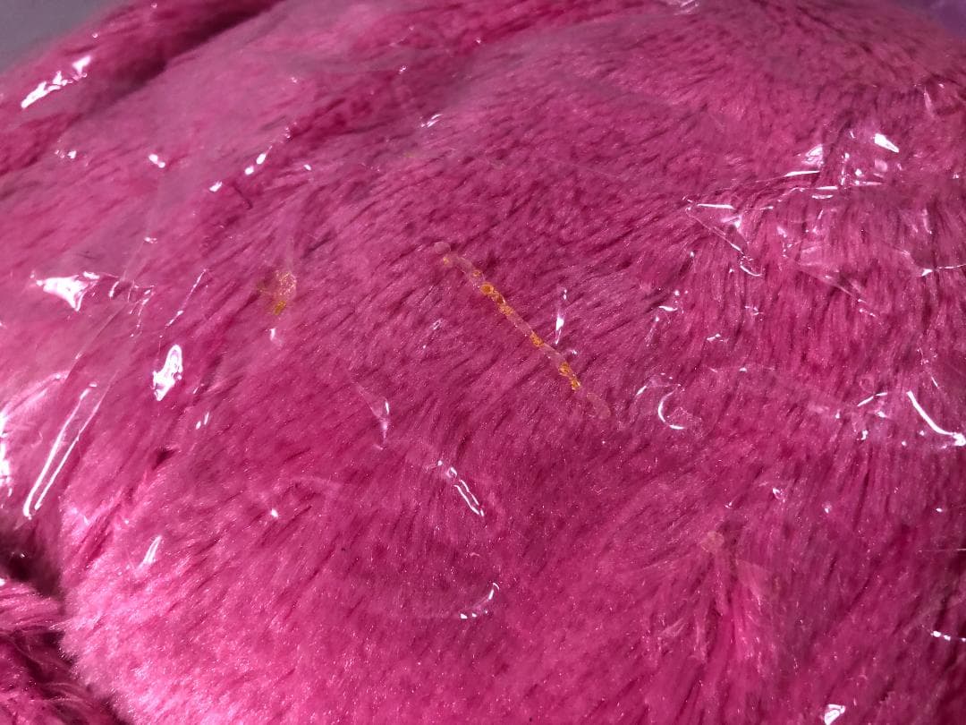 メロディ パフパフぬいぐるみ　Lサイズ　マイメロディ タグ付き