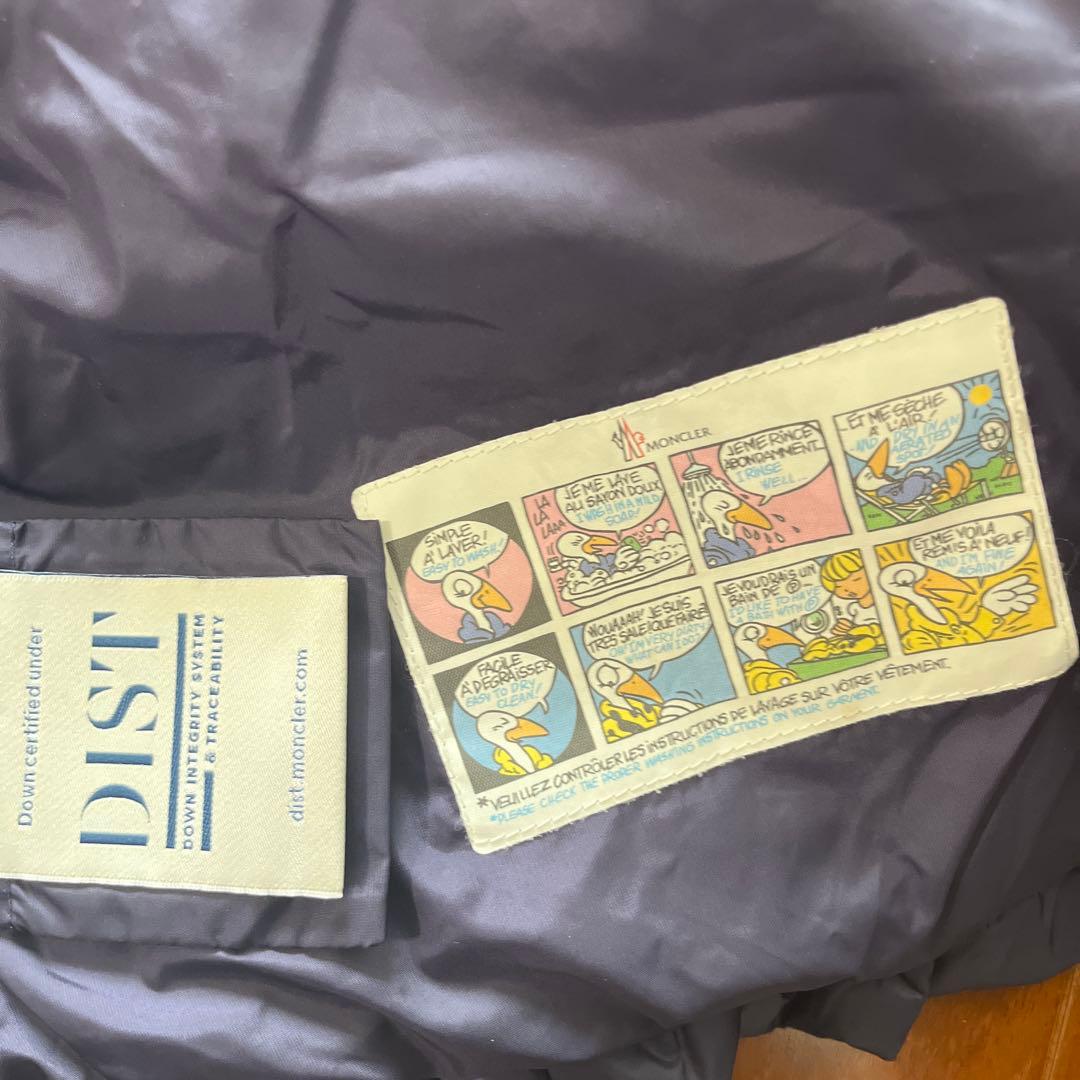 MONCLER ネイビー ダウンコート　ベビー　90