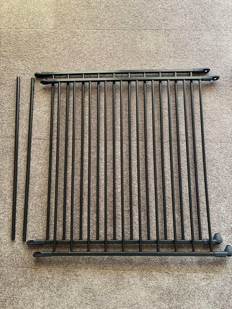 スカンジナビアン ペットケージXXL用パネル2枚 ブラック 黒