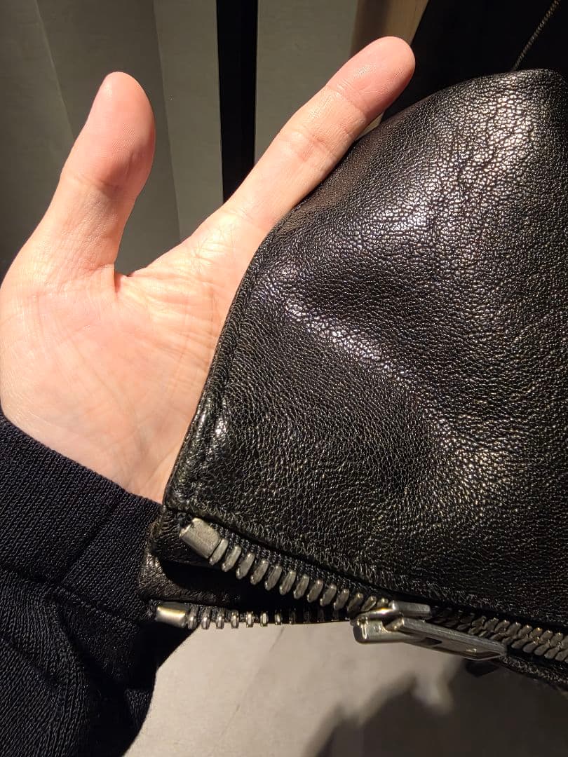 20SS maison margiela ゴートレザー ハの字ライダース