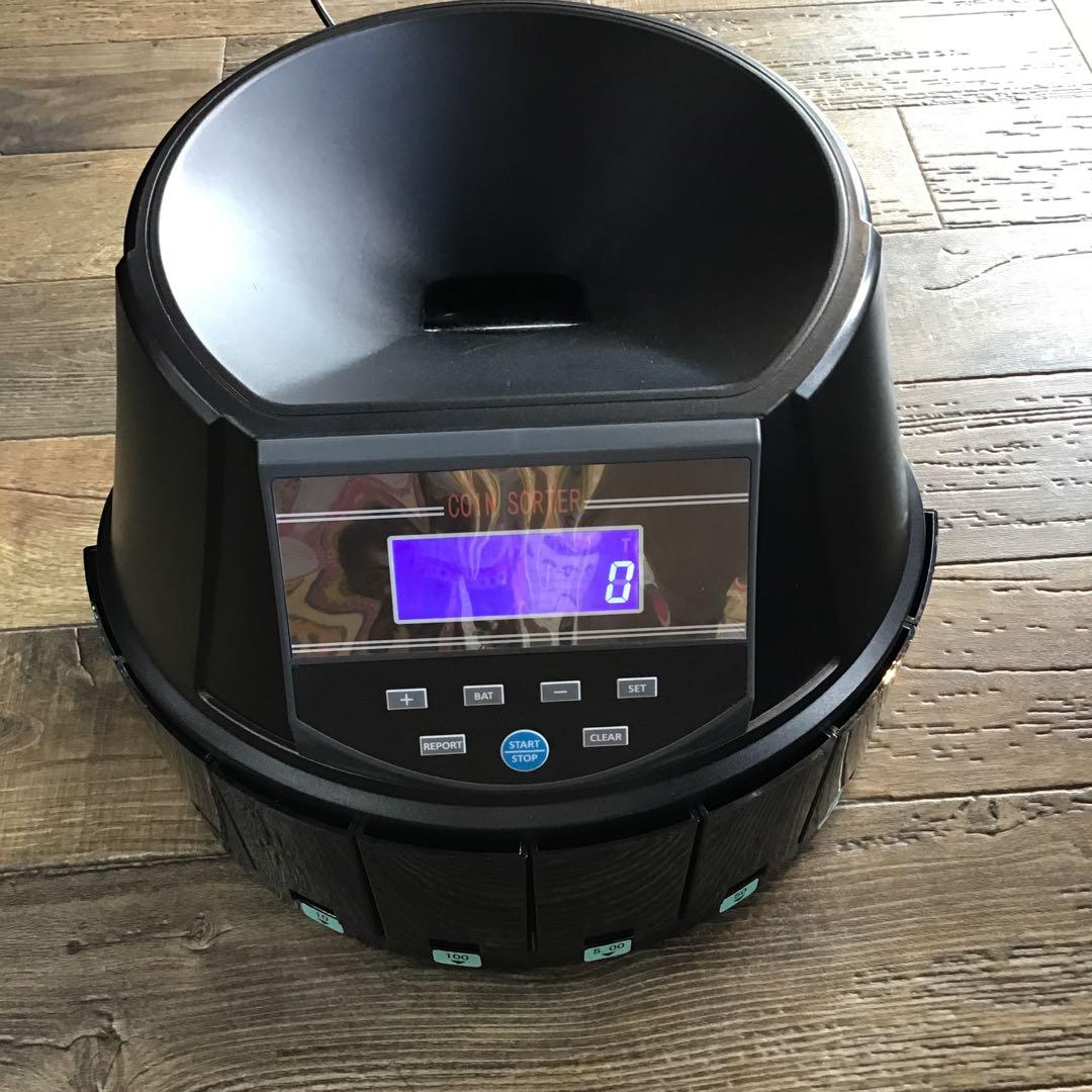 電動オートカウンター　Coin Sorter　取説有　箱付き　動作確認済み