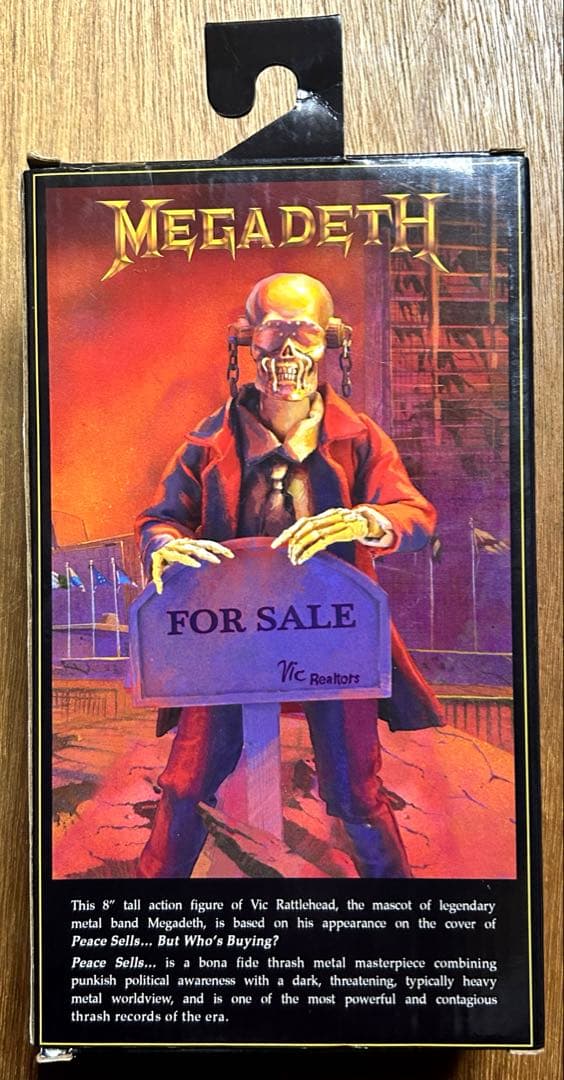 メガデス　MEGADETH 2019 フィギュア　NECA