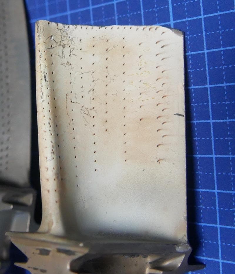 G*3様 747等 CF6-80高圧タービンブレードセット（コーティング付）