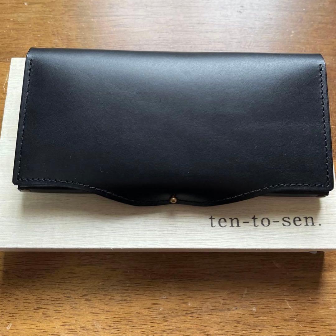 ten-to-sen. ブラック長財布