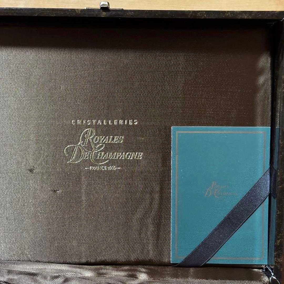 美品 ロイヤル ド シャンパーニュ リボルバー 銃 クリスタル ガン