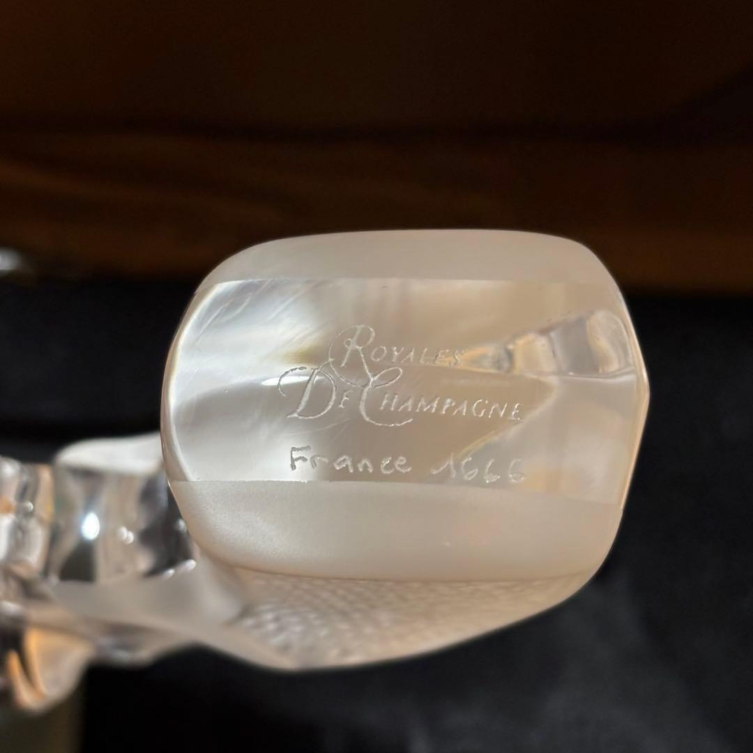 美品 ロイヤル ド シャンパーニュ リボルバー 銃 クリスタル ガン