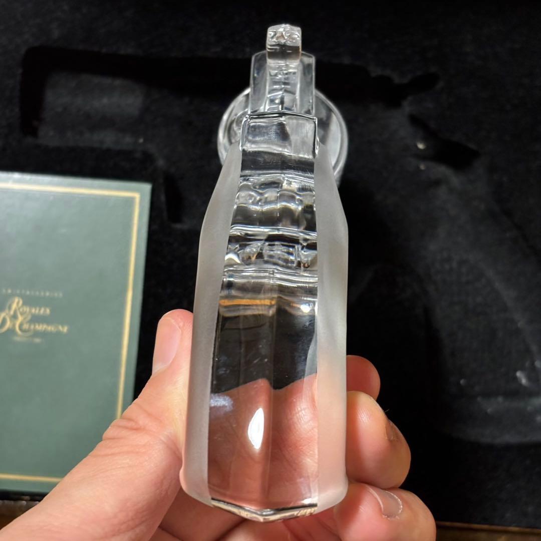 美品 ロイヤル ド シャンパーニュ リボルバー 銃 クリスタル ガン