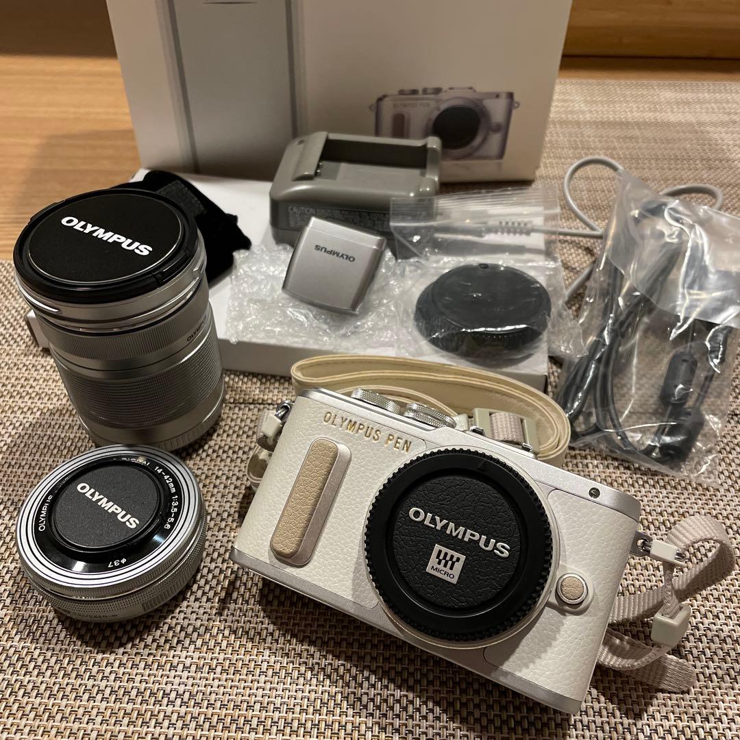 OLYMPUS PEN E-PL8 ダブルズームキット ホワイト