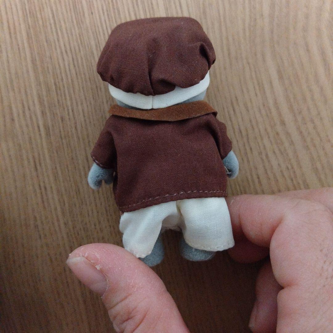 シルバニアファミリー　グレークマのバスの運転手＆車掌さん