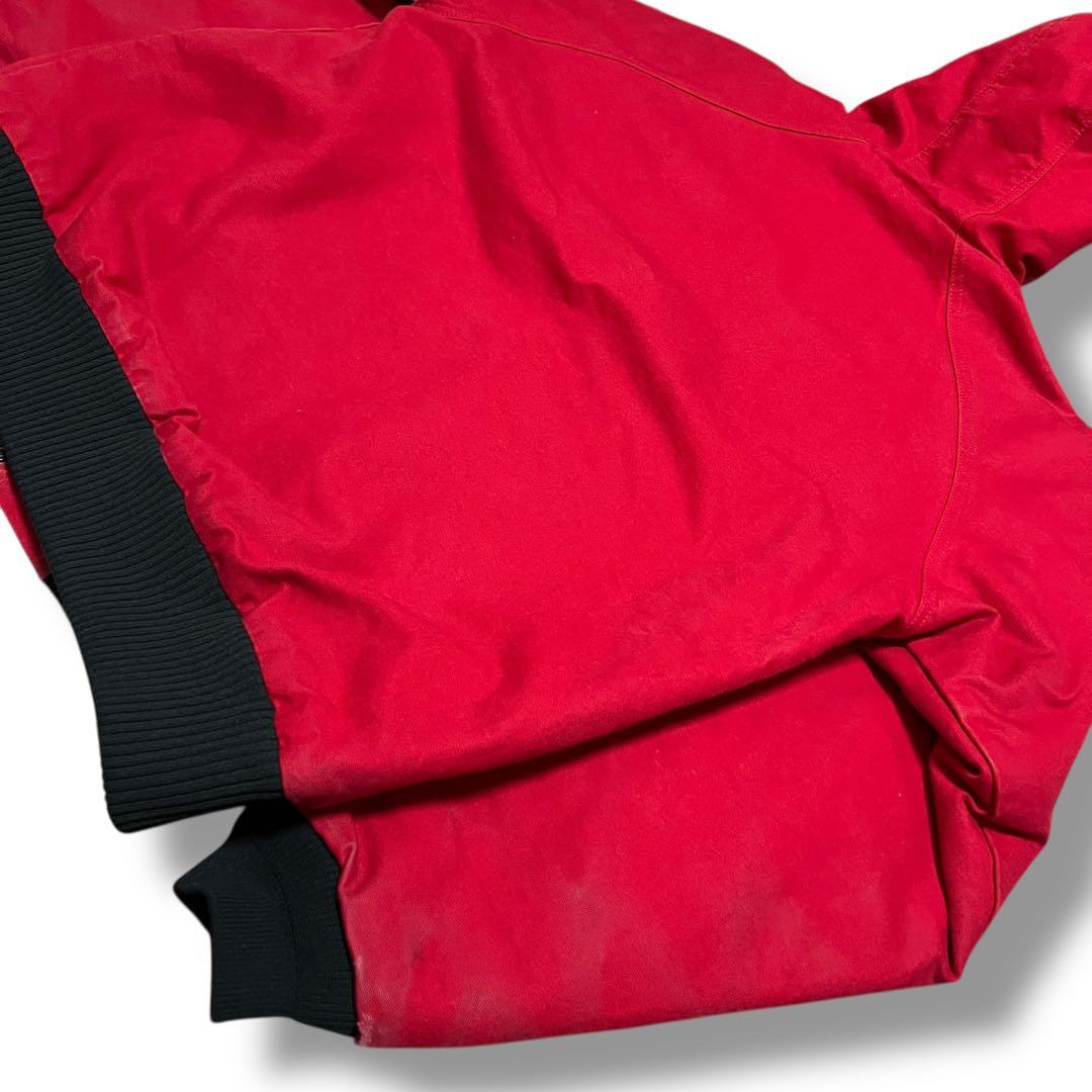90s カーハート アクティブジャケット 赤 キルティングライナー