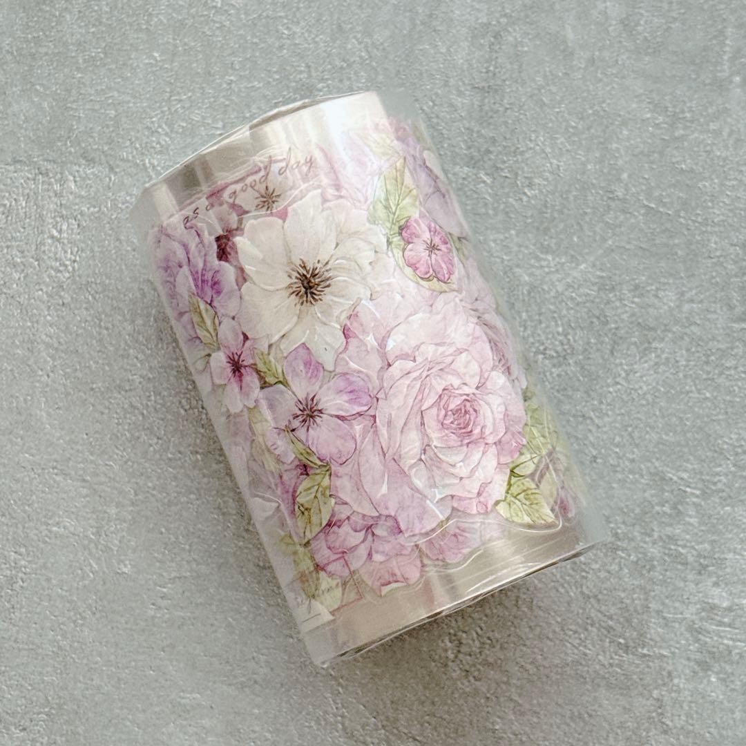 如你所愿文创《云汀花事》海外マスキングテープ　マステ 【2626】
