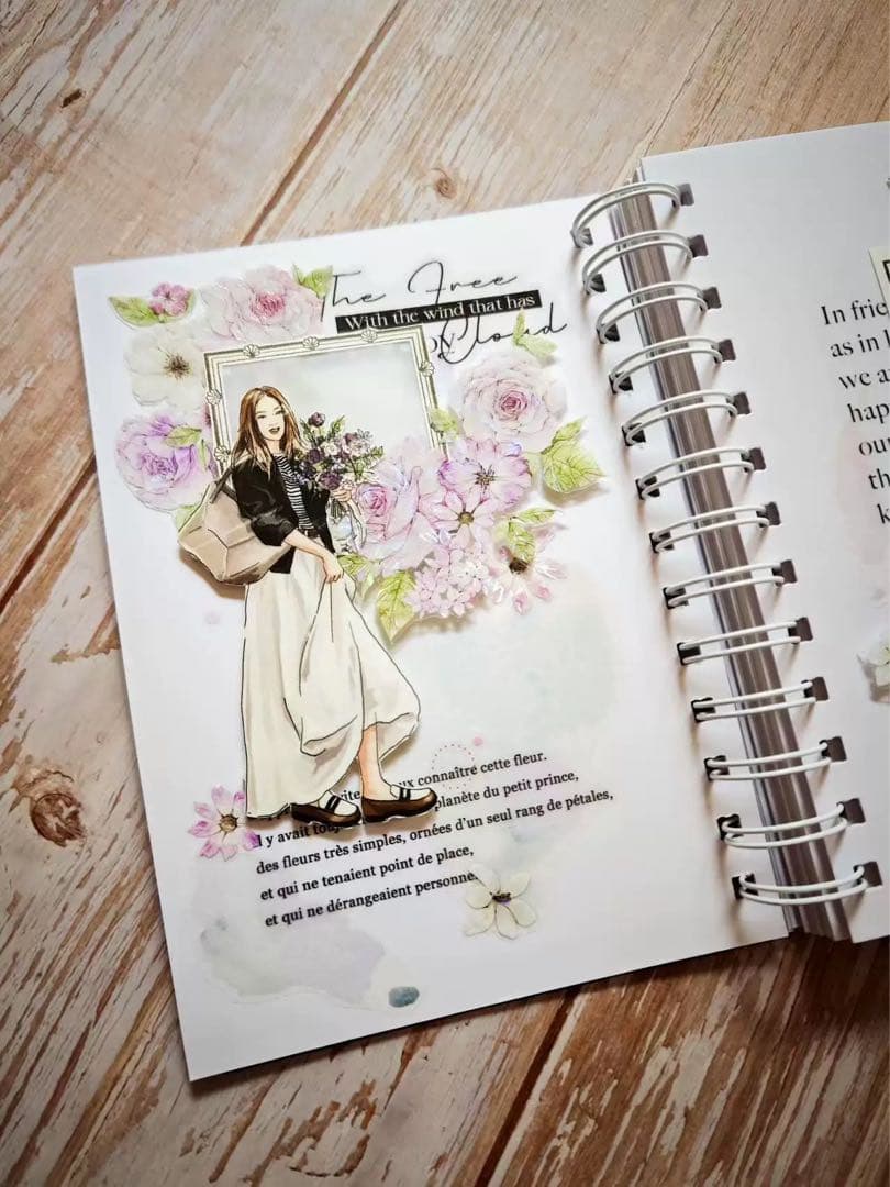 如你所愿文创《云汀花事》海外マスキングテープ　マステ 【2626】