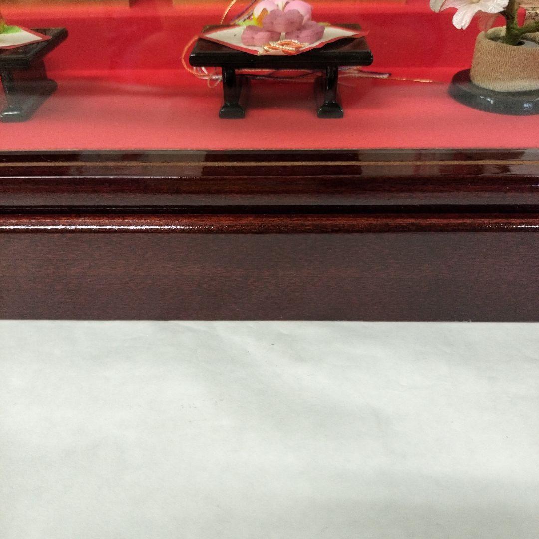 ガラスケース入り親王雛人形