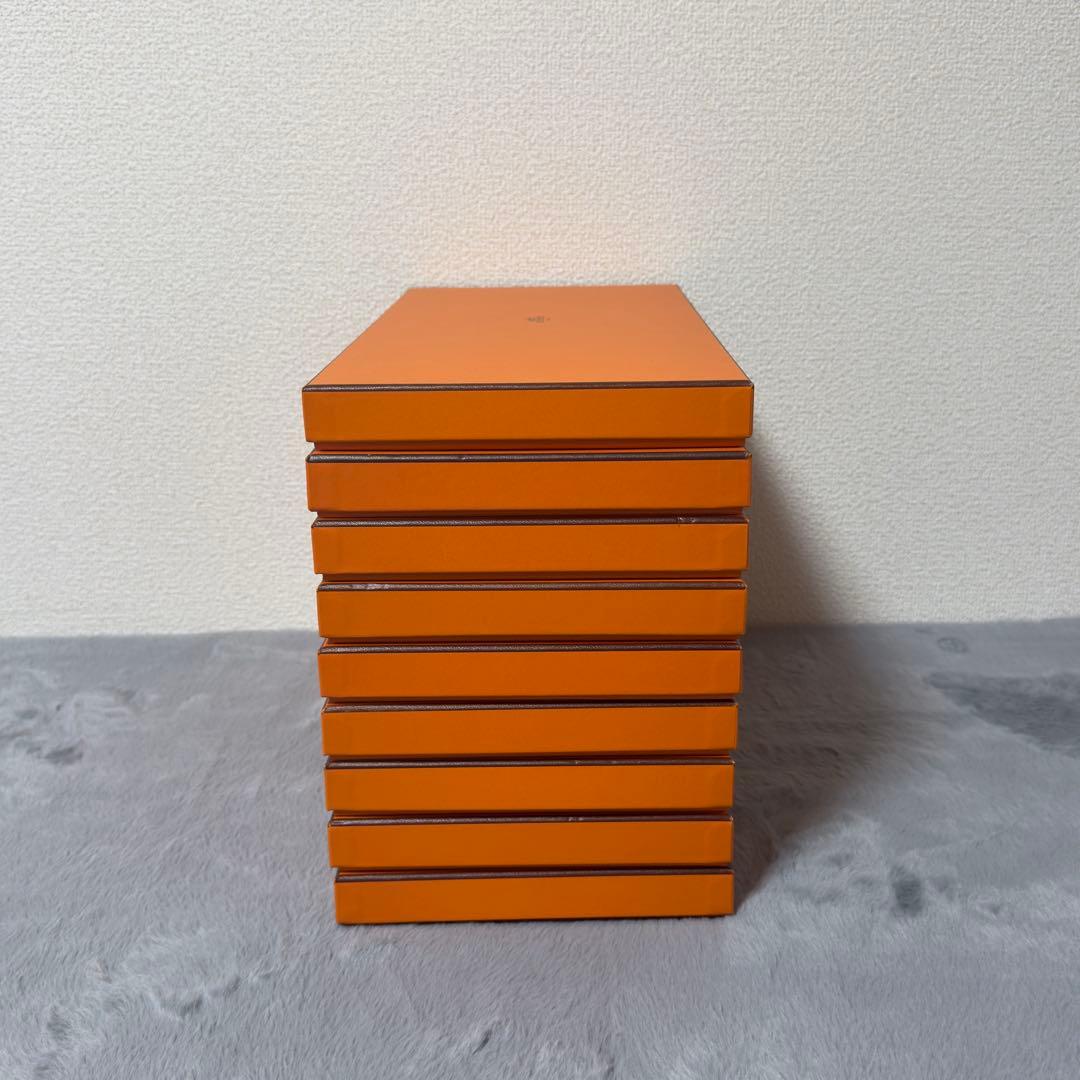【美品】エルメス HERMES 空箱 カシシル 9個セット