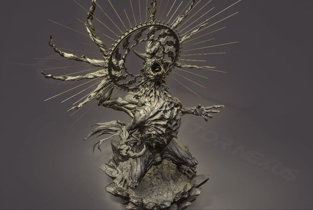 「秘密結社536」地啼龍アンイシュワルダ　ガレージキット モンスターハンター