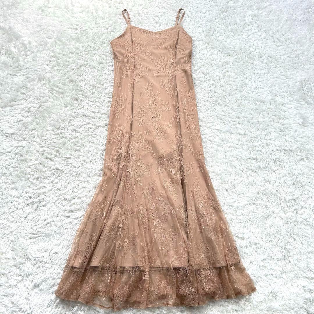 【前後2way】　Dorry Doll　ボレロレイヤーレースドレス　ピンク　S