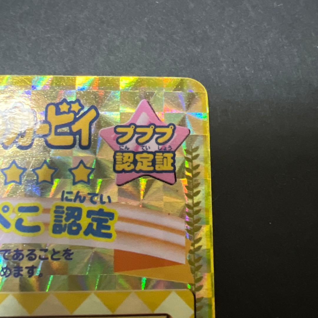 星のカービィ プププ認定証　デデデ大王