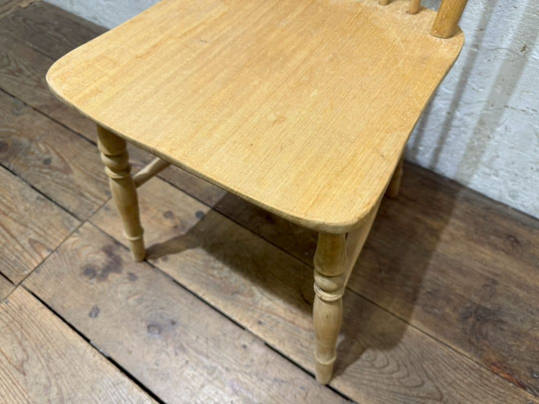 1152 ②英国アンティーク　ホイールバックチェア　椅子　ウインザー　イギリス