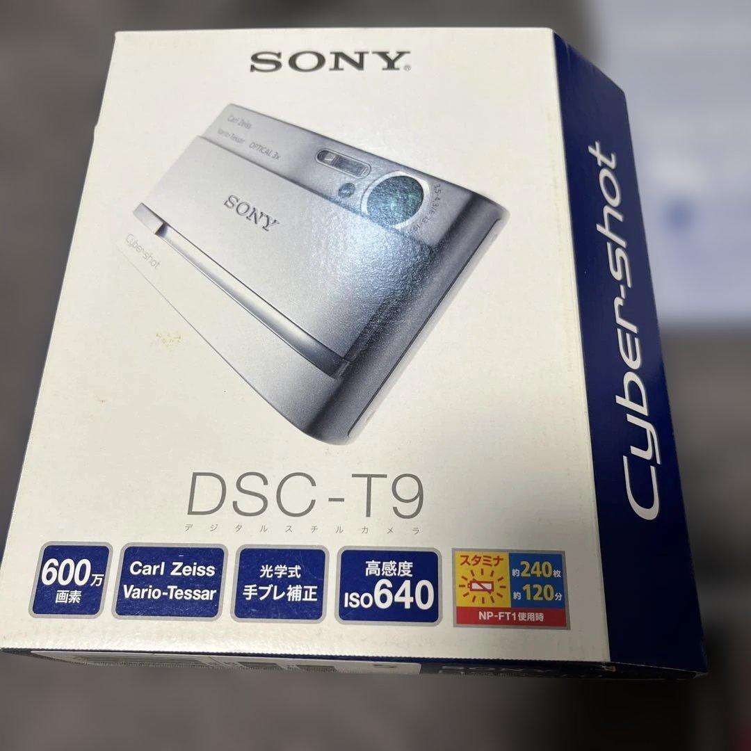 SONY ソニー Cyber-shot DSC-T9 ブラック デジカメ