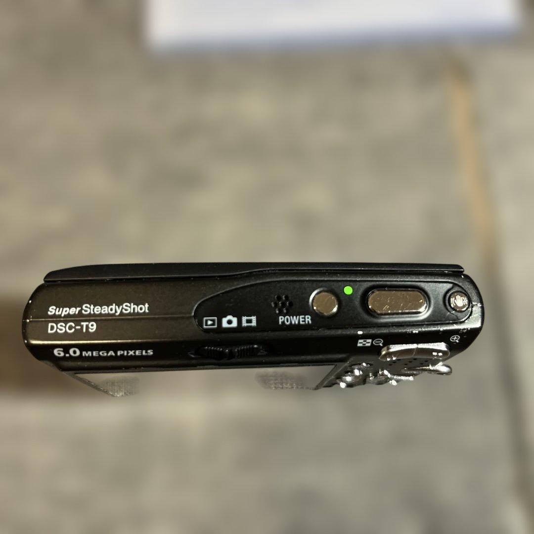SONY ソニー Cyber-shot DSC-T9 ブラック デジカメ