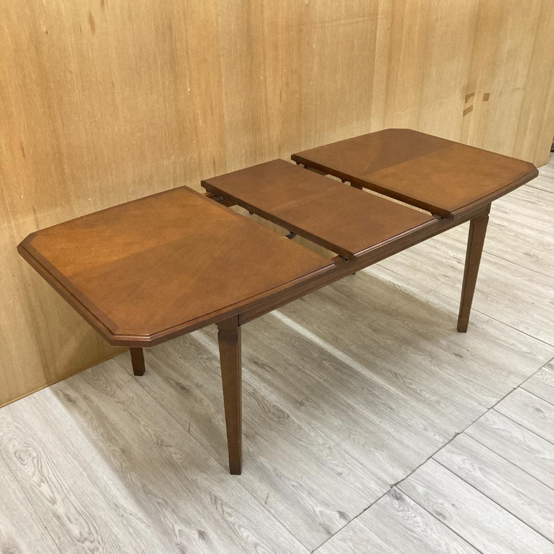 【マルニ】伸長式　ダイニングテーブル　エクステンション