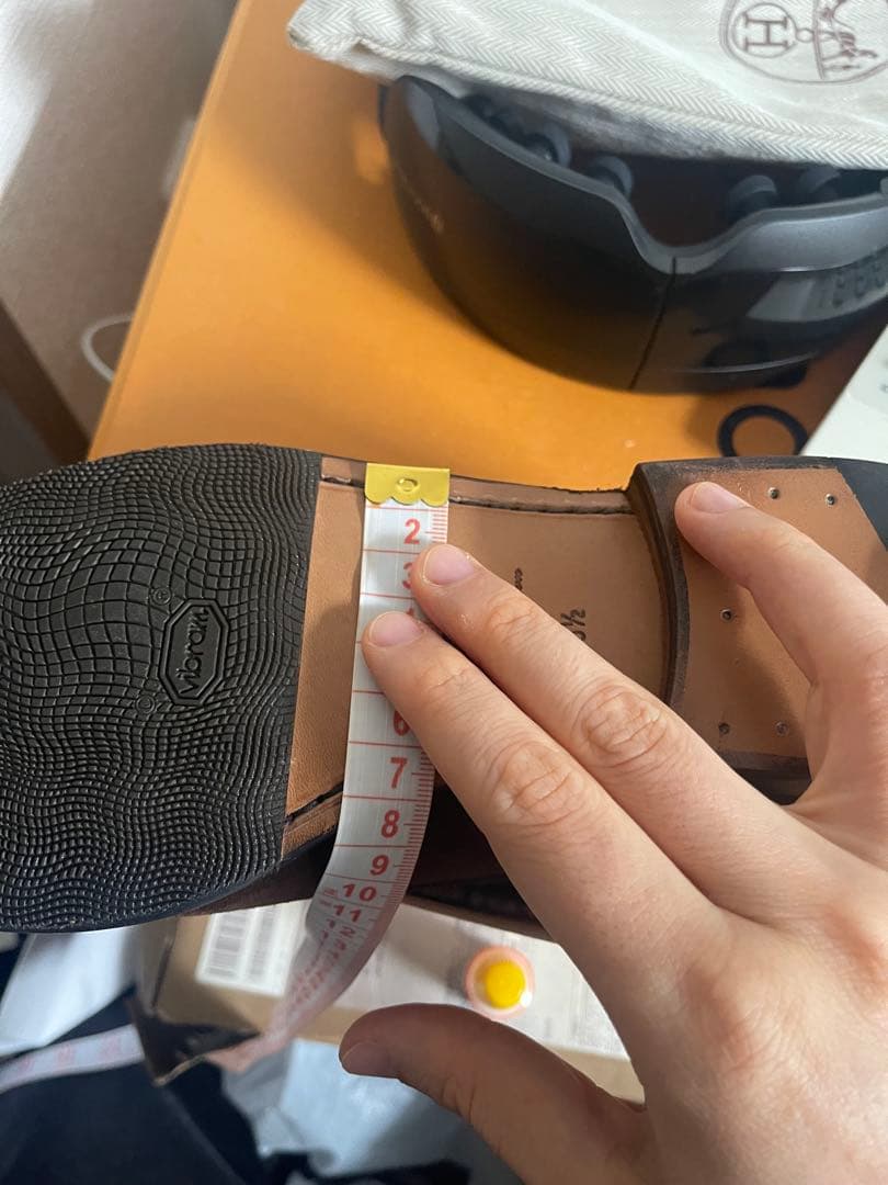 CARMINA ブラウン スエード モカシン 6H