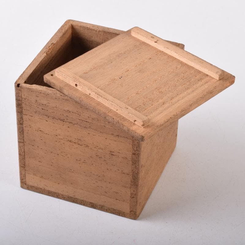 茶道具　山本春正作　黒漆　中棗　共箱　V　7220