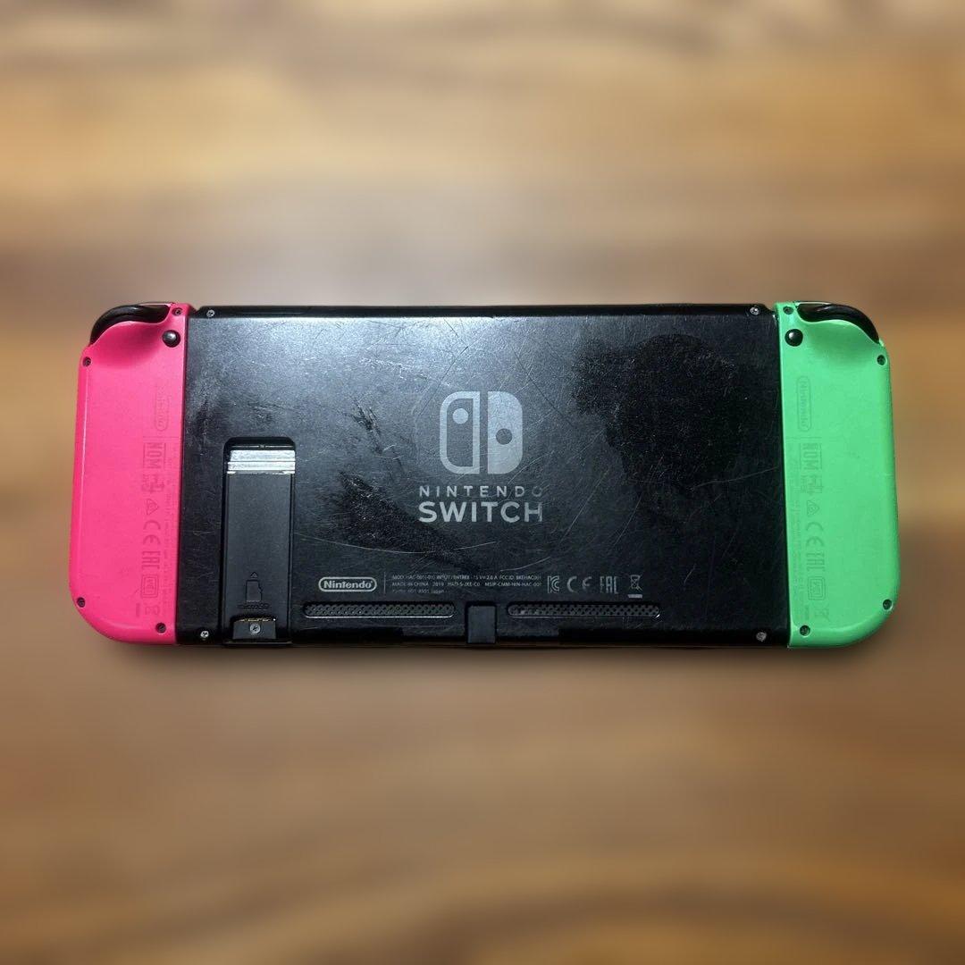 Nintendo Switch 本体 ピンク/グリーン ジャンク
