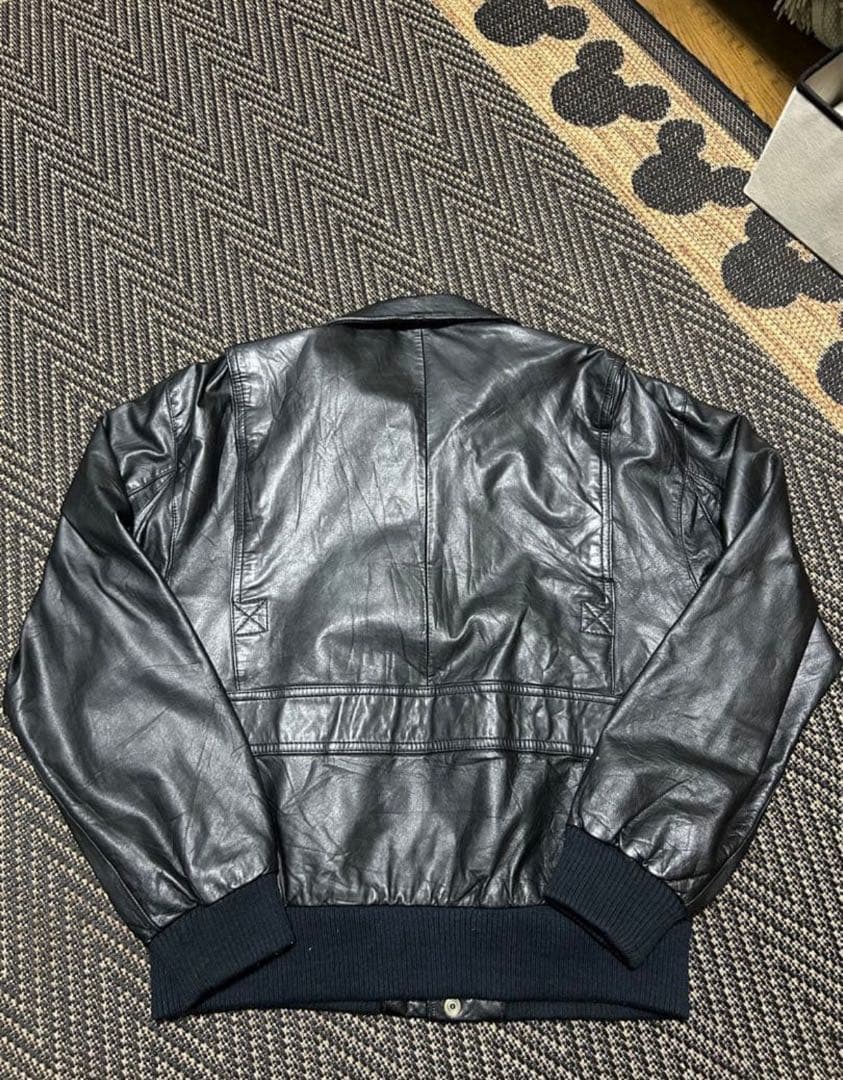 sullen購入 vintage leather jacket 3house