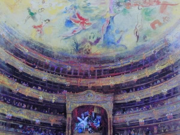 二名ノリコ、夜明けへのオペラ、希少な画集より、新品高級額・額装付